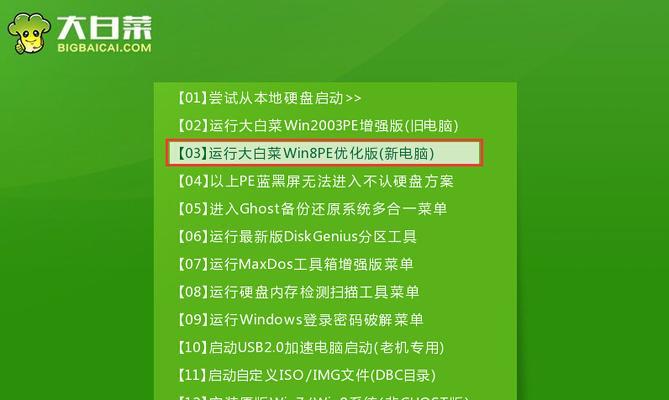 以大白菜一键重装原版系统教程（简便快捷的系统恢复方法及注意事项）