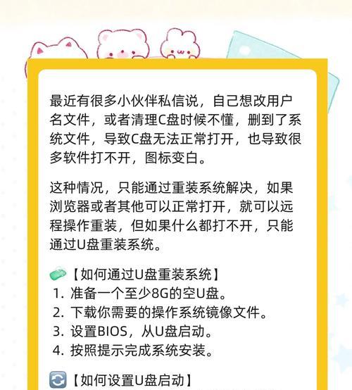 使用U盘重装电脑系统教程（详细步骤教你如何使用U盘重新安装电脑系统）