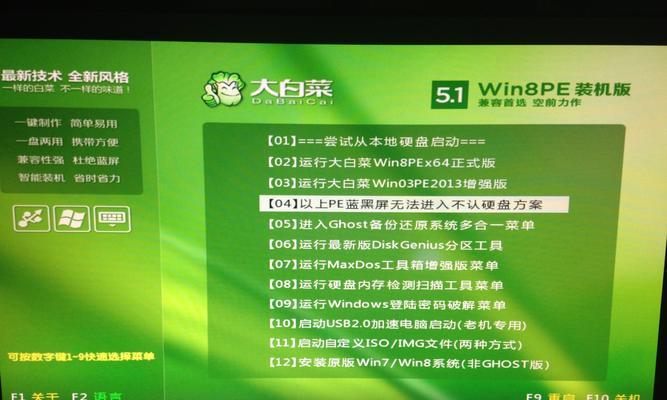 大白菜win8系统安装教程（一步一步教你安装大白菜win8系统，让你的电脑焕然一新）