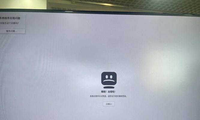 电脑系统安装错误界面的解决方法（如何应对电脑系统安装错误界面）