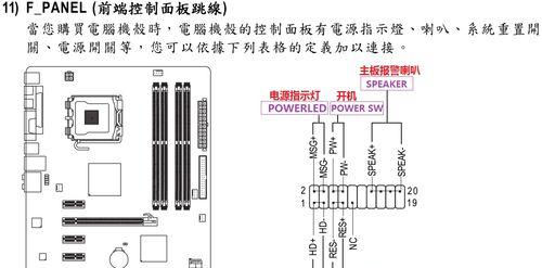 电脑主机跳线安装教程（简单易懂的电脑主机跳线安装指南）